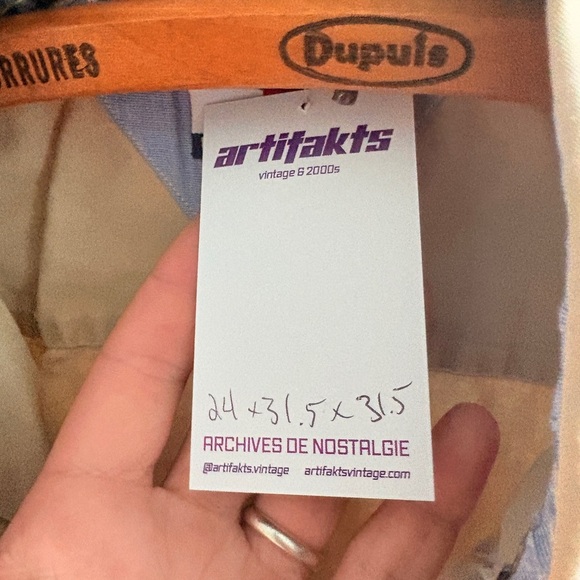 Vintage Tommy Hilfiger button down shirt heavy / thick Large 1990s - Picture 5 of 7